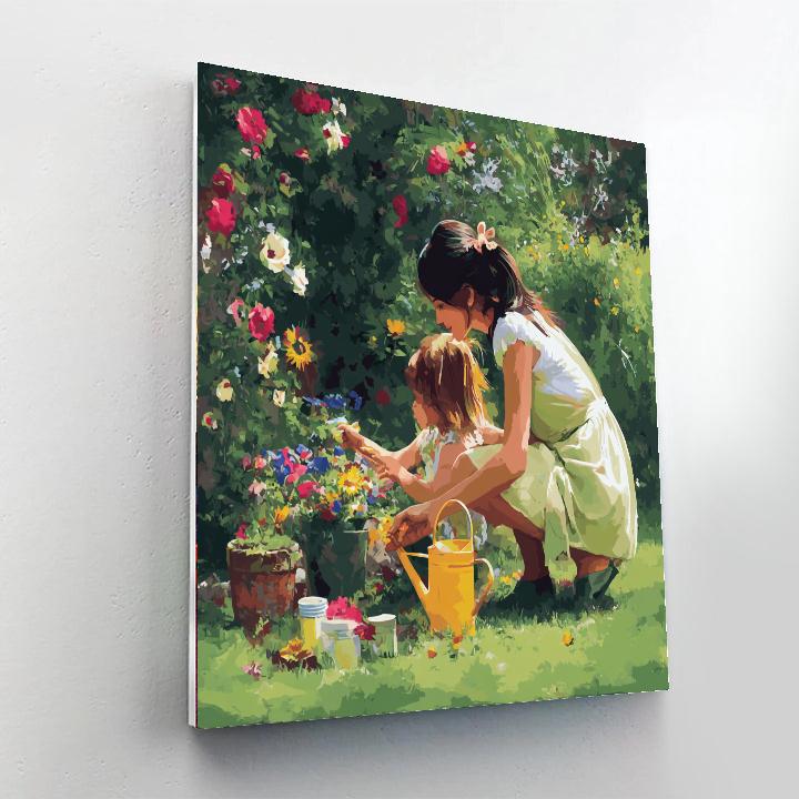 Mommy And Me Gardening Paint By Numbers Kits