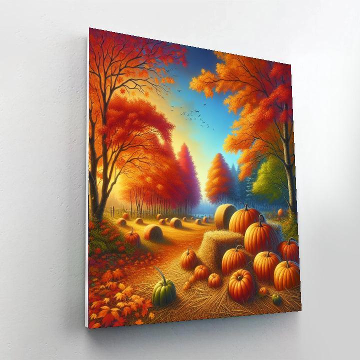 Magic Of Autumn Paint By Number
