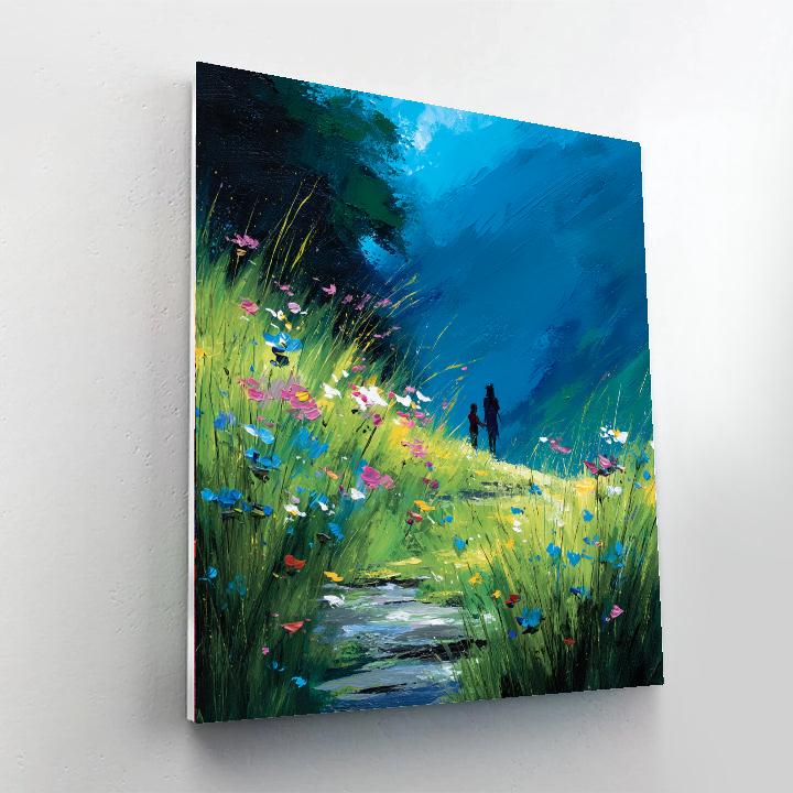 Mother's Meadow Paint By Color