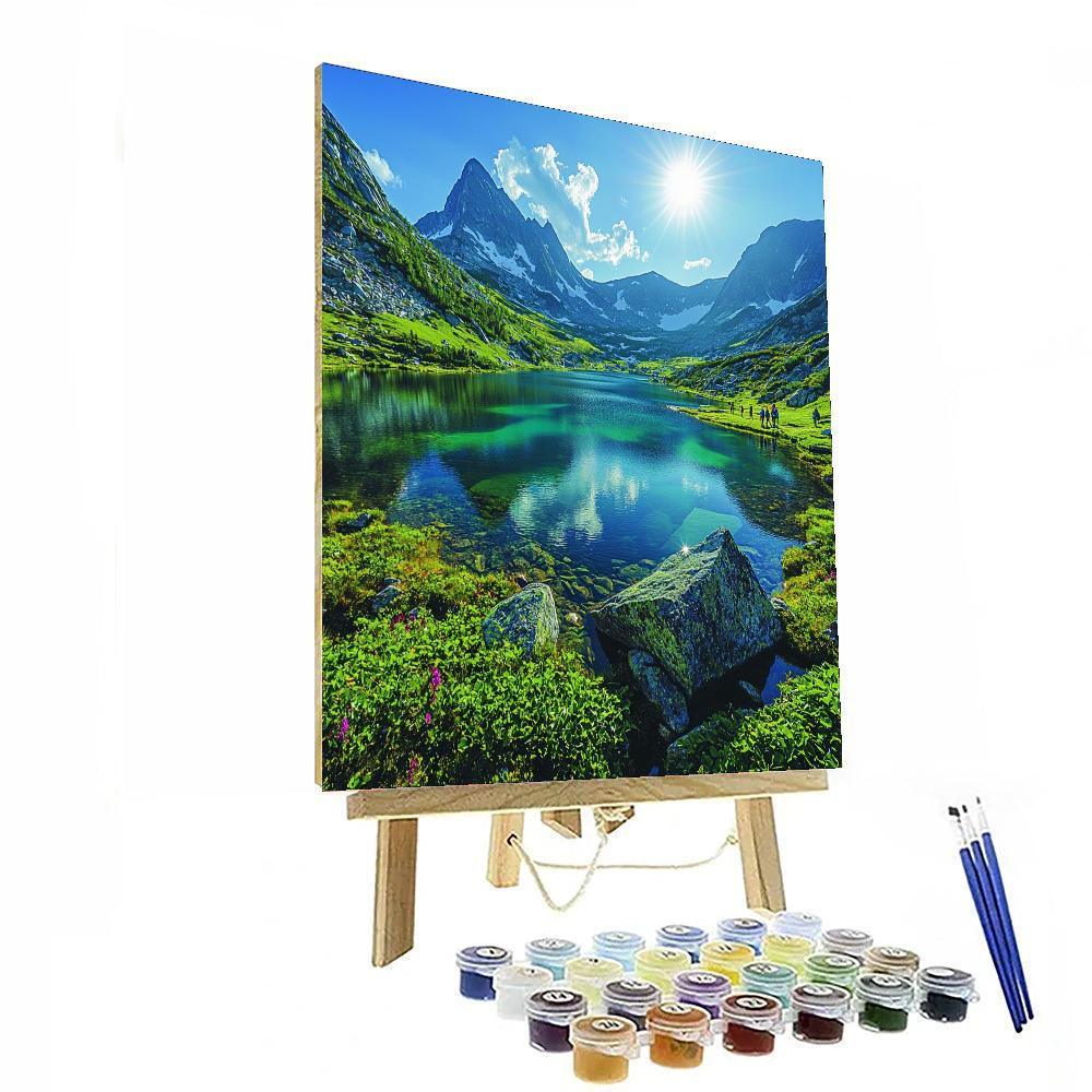 The Seven Rila Lakes Paint By Number