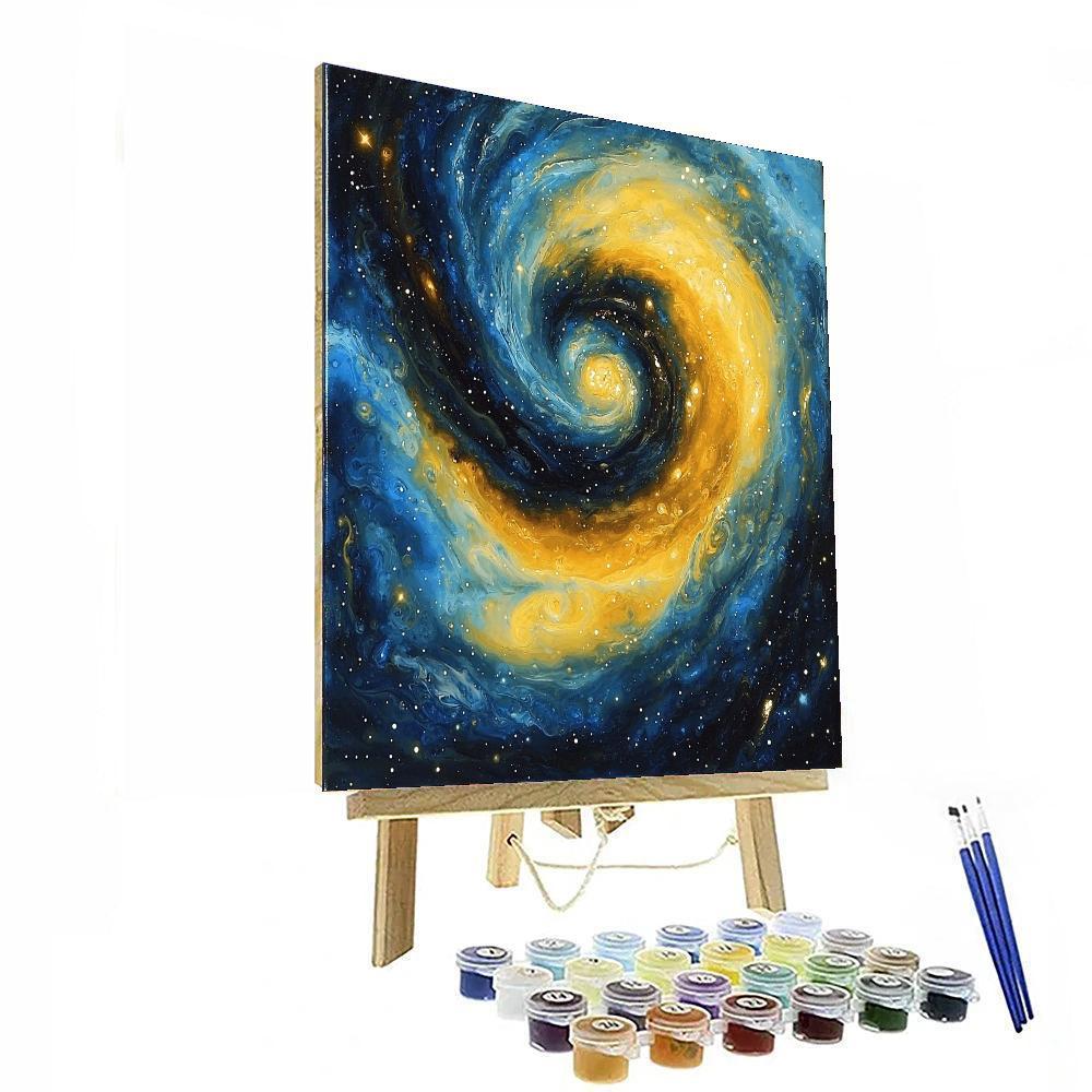 Joan Miró Inspired Cosmic Explorations  Paint By Numbers Art