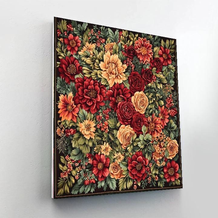 Frida Kahlo Inspired Tapestry Of Memories  Painting By Numbers Kit