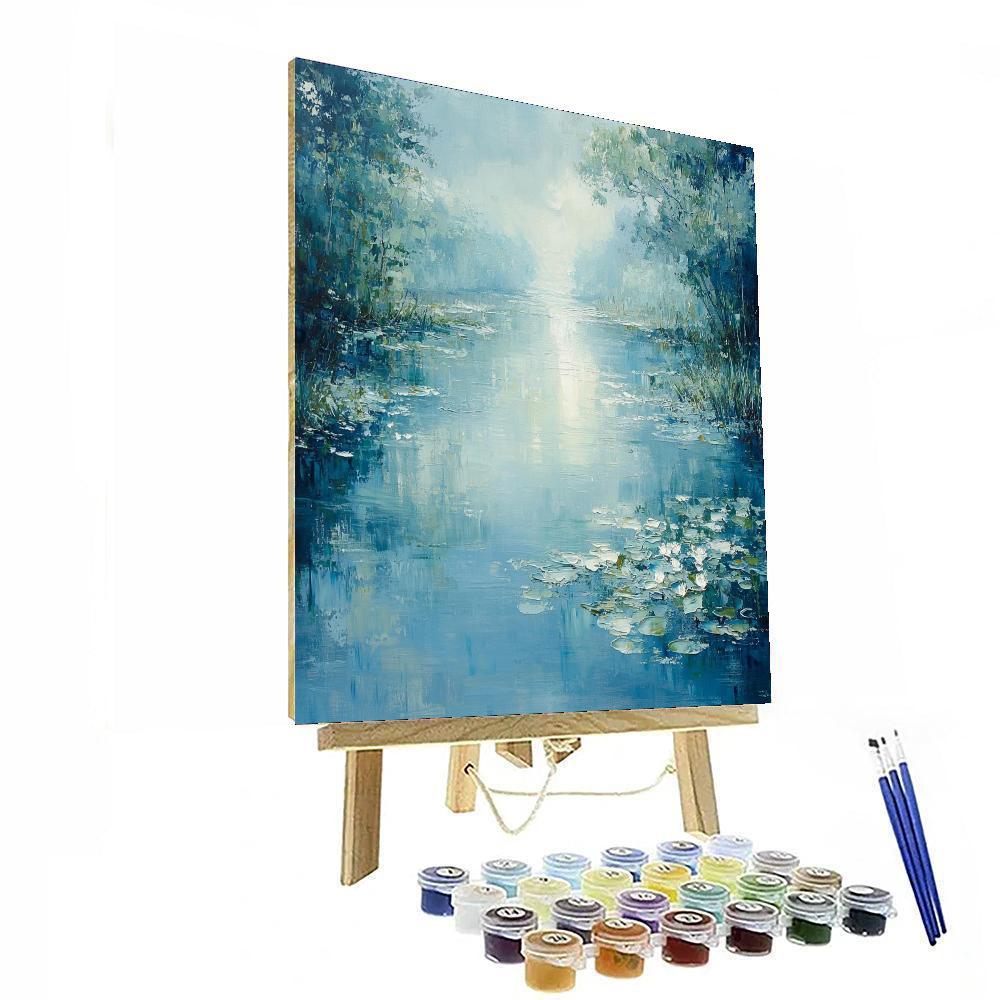 Edgar Degas Inspired Reflections Of Still Waters  Paint By Numbers