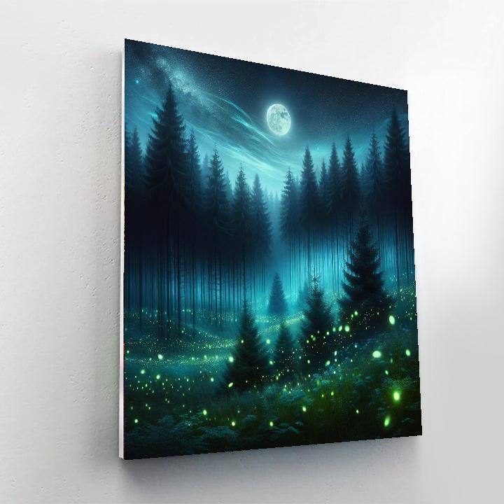 Enchanted Evening Whisper Painting Number Kit