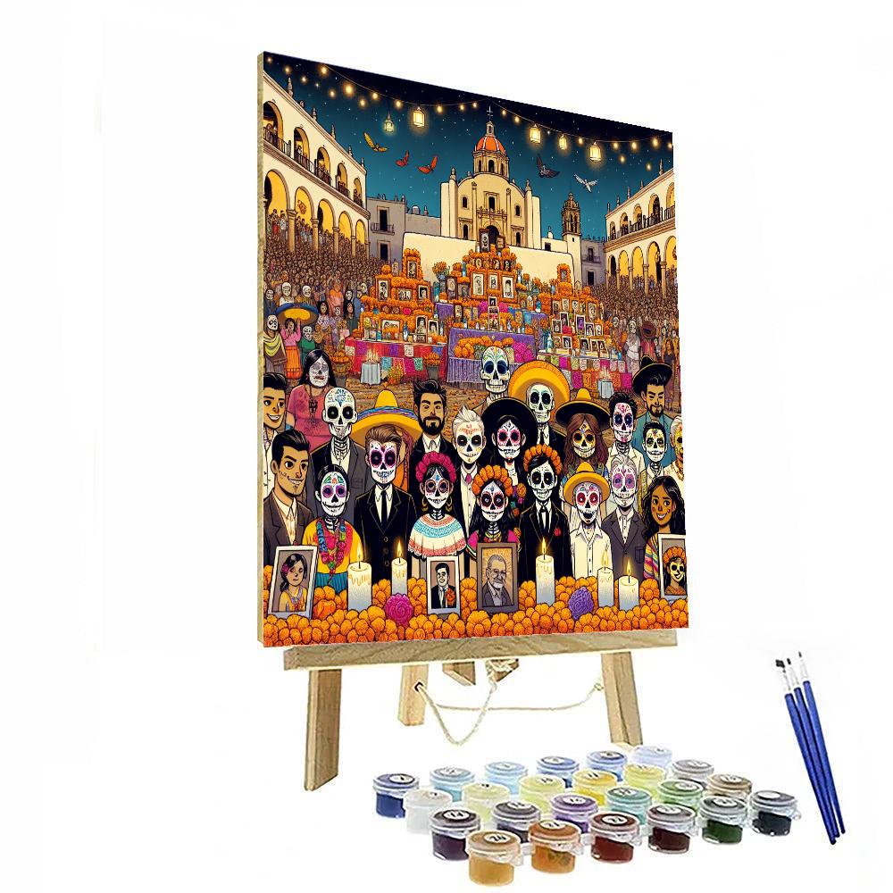 Día De Los Muertos - Oaxaca Painting Number Kit