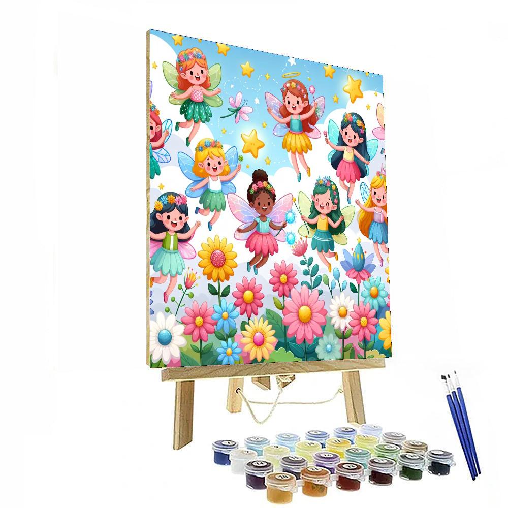 Colorful Fantasy Fairies Numbered Painting Kits