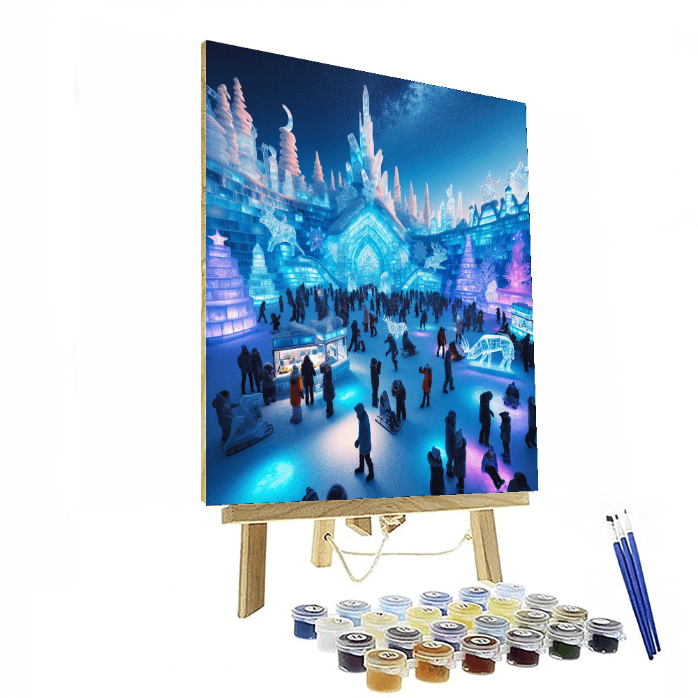 The Harbin Ice And Snow Festival - China Number Painting