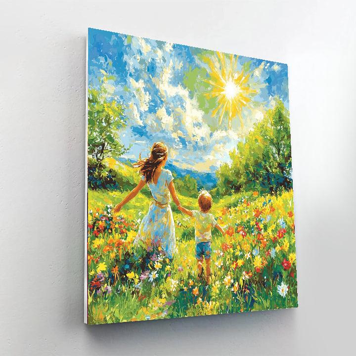 Kissing The Sun Paint By Number