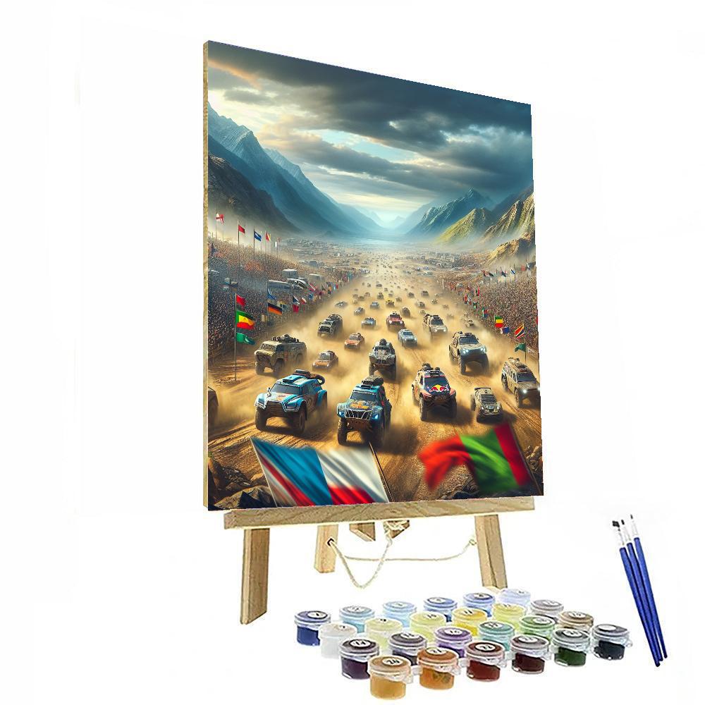 Dakar Rally - Senegal Paint By Numbers Art
