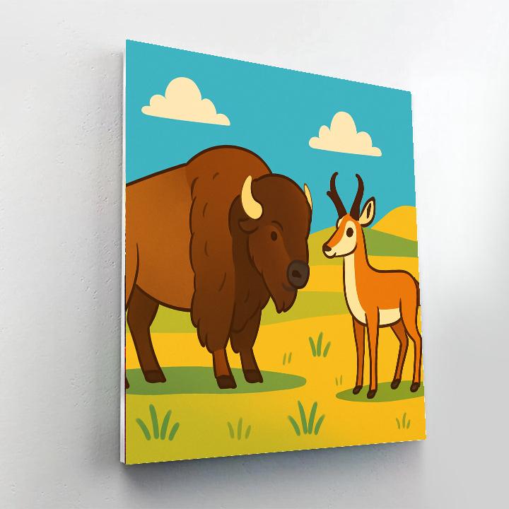 Peaceful Plains Paint By Numbers Kits