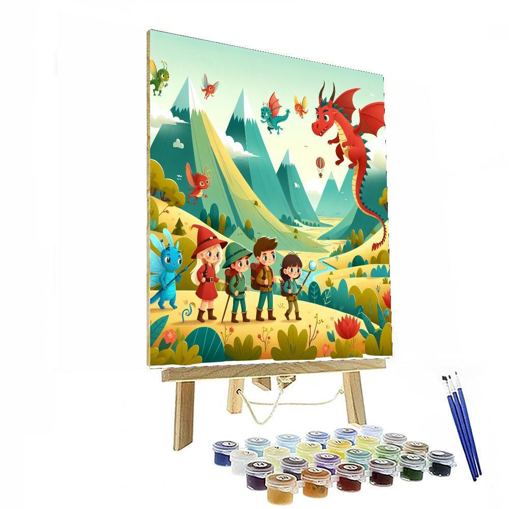 Mystery Of The Hidden Valley Paint By Numbers Kits