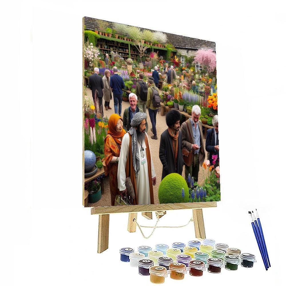 The Harrogate Spring Flower Show Numbered Painting Kits