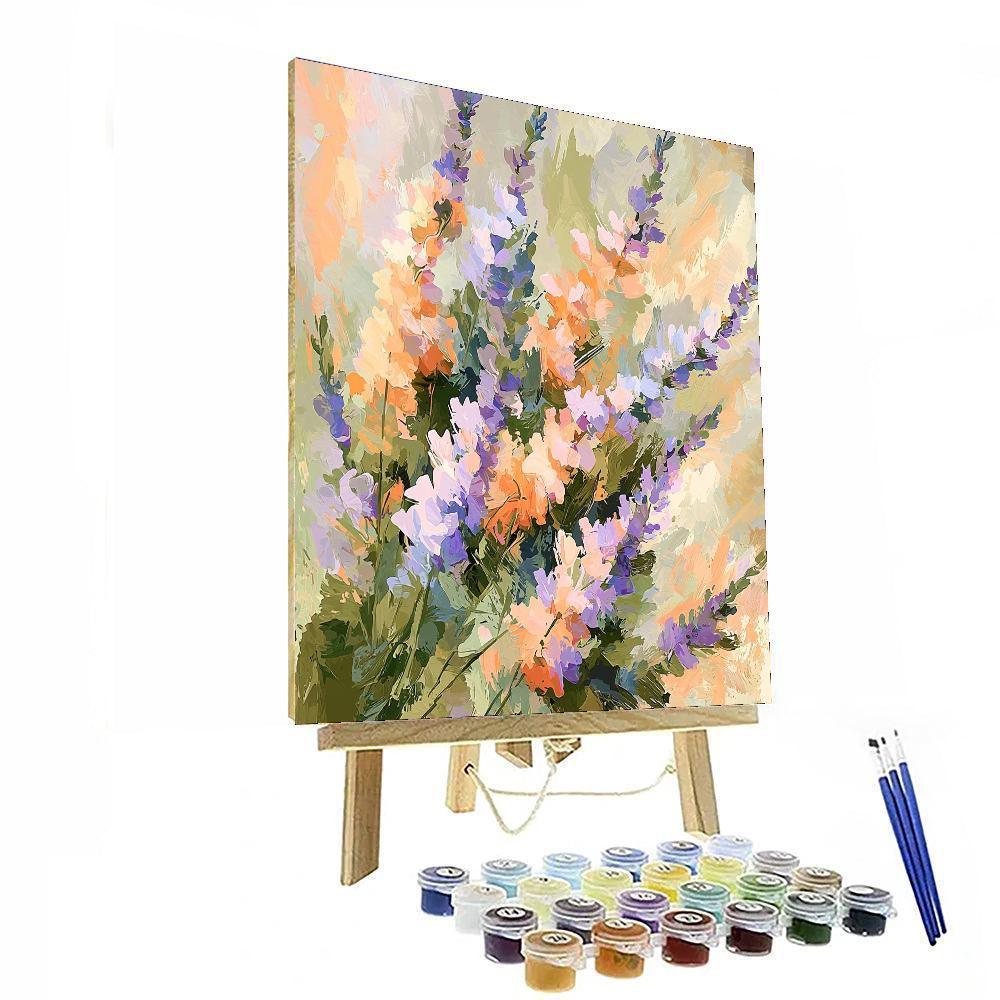 Leonardo Da Vinci Inspired Whispers Of The Garden  Paint By Number