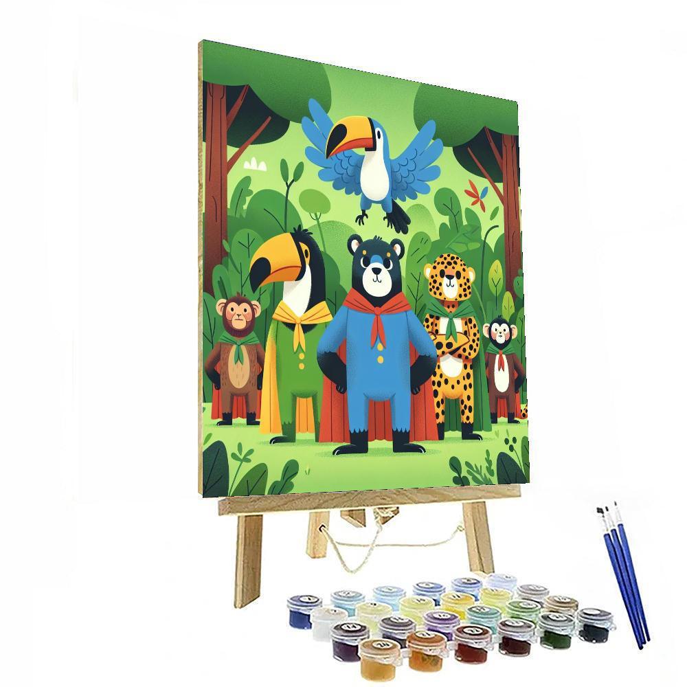 Rainforest Rescuers Paint By Number