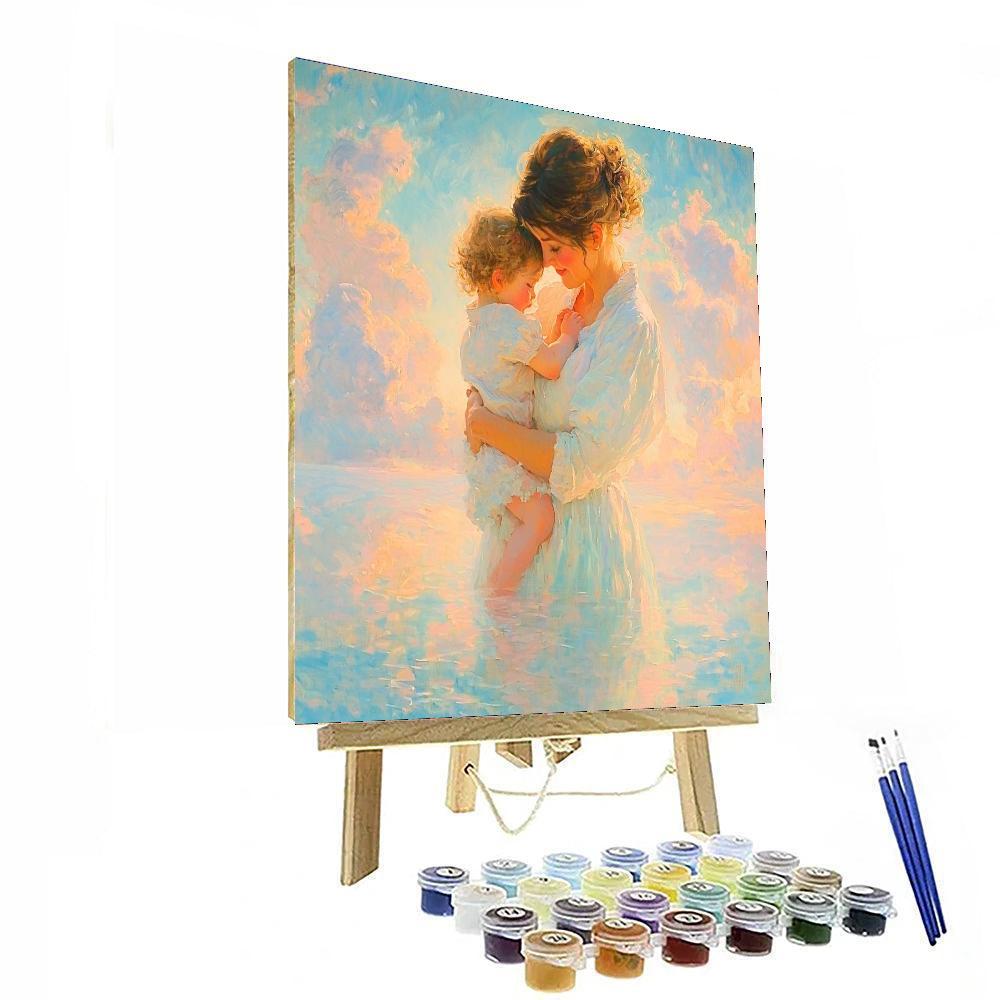 Cuddles In The Clouds Paint By Number