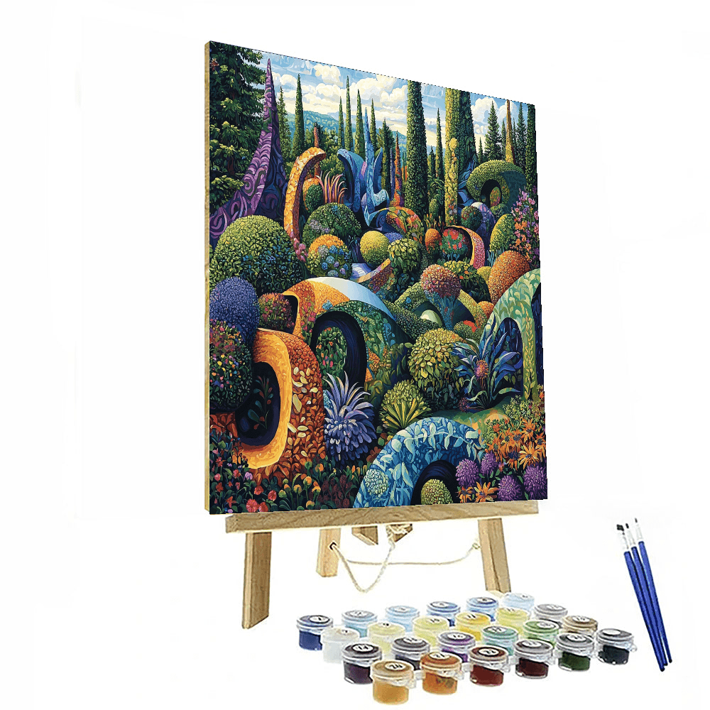 Mosaiculture, Montreal Painting Number Kit