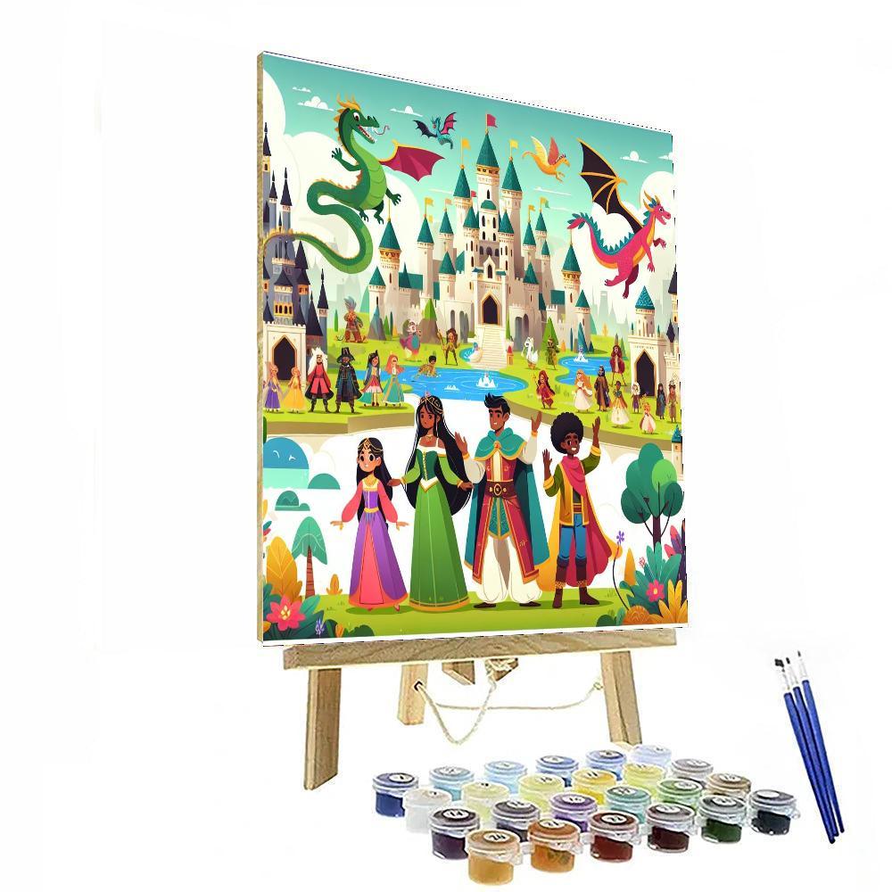 Adventures In Fantasyland Numbered Painting Kits