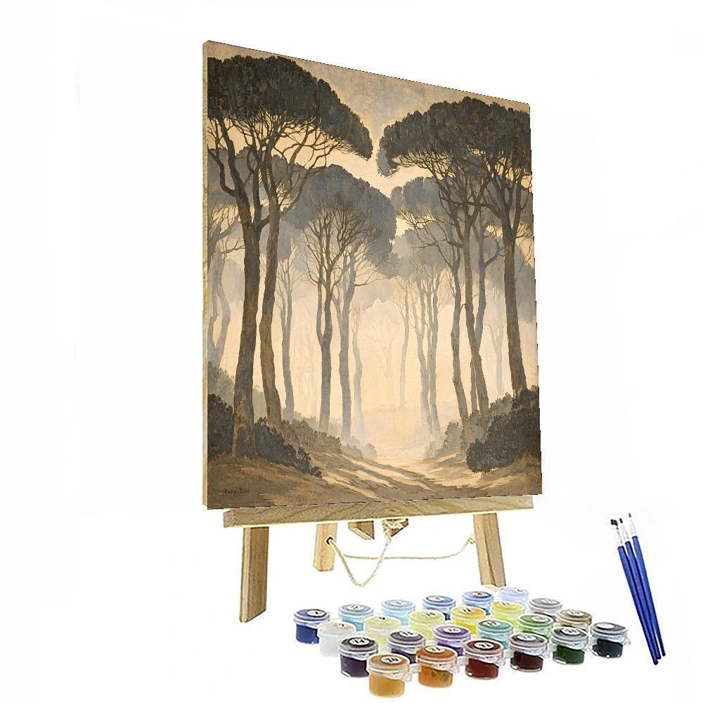 Leonardo Da Vinci Inspired The Dance Of Light And Shadow  Paint By Number