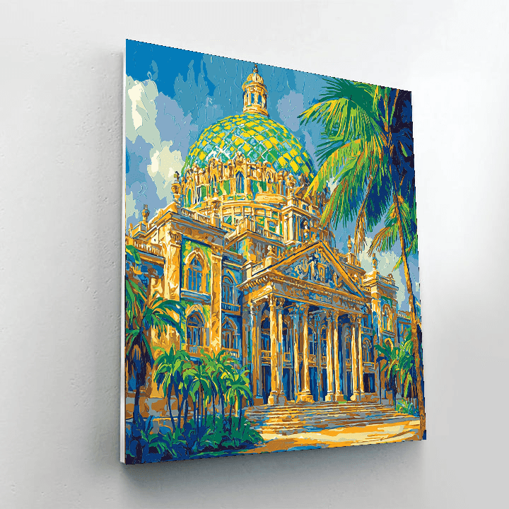 Teatro Amazonas - Manaus, Brazil Numbered Painting Kits