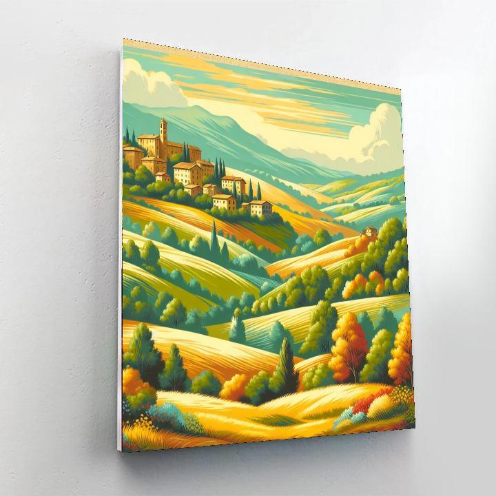 Italy's Timeless Charm Paint By Numbers Kits