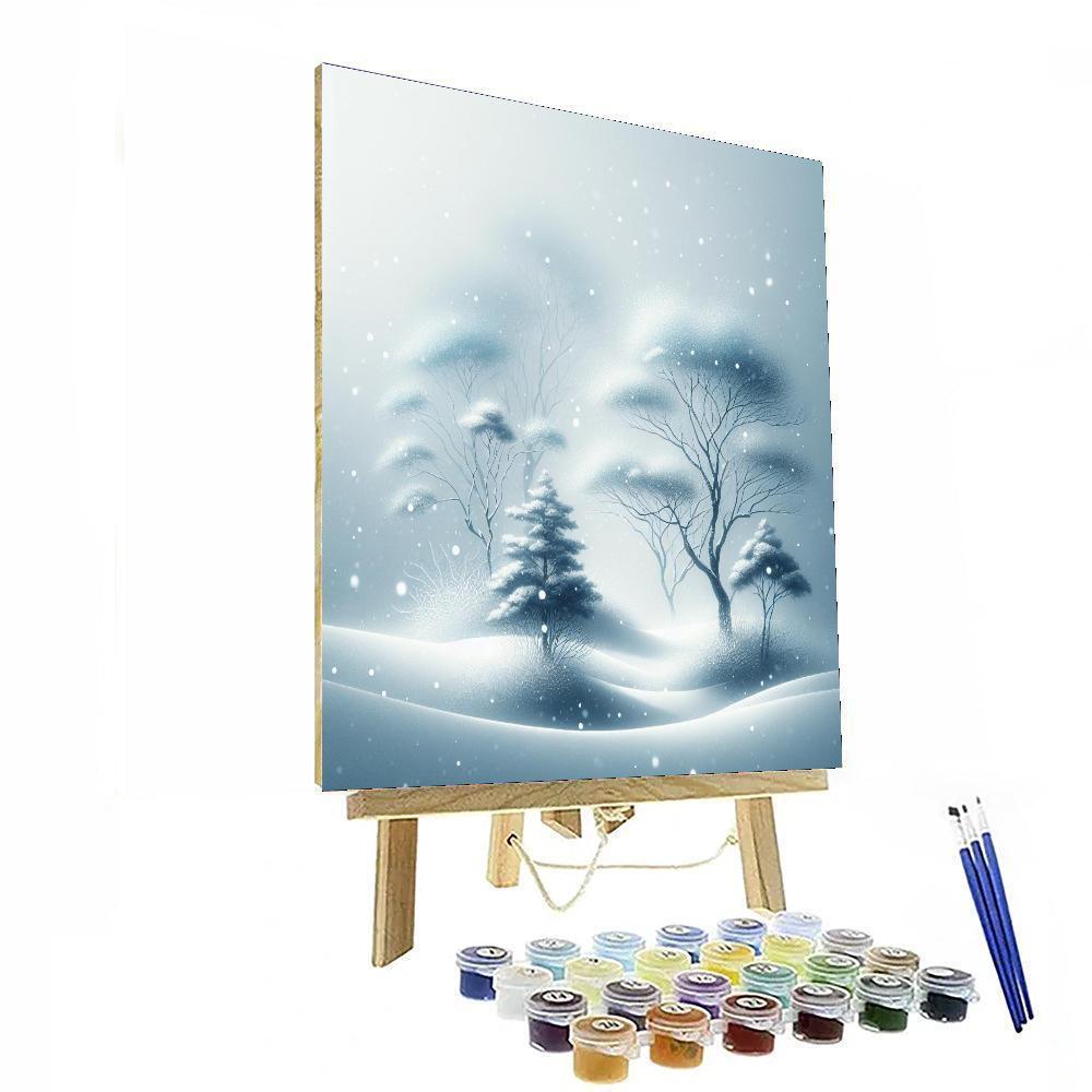 A Winter's Embrace Paint By Number