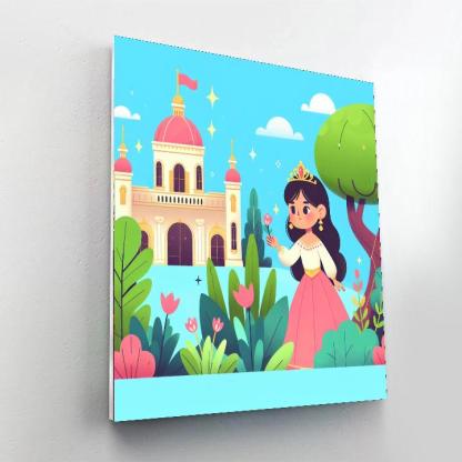 Princess's Royal Adventure Painting Number Kit