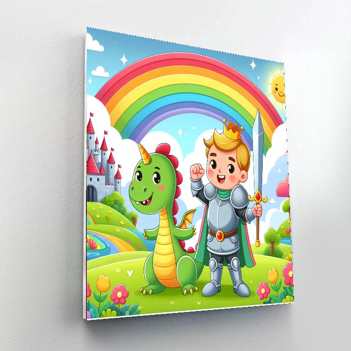 Epic Fantasy Adventure Painting Number Kit