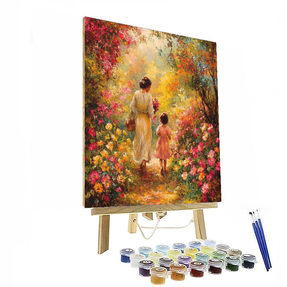 Garden Of Blessings Numbered Painting Kits