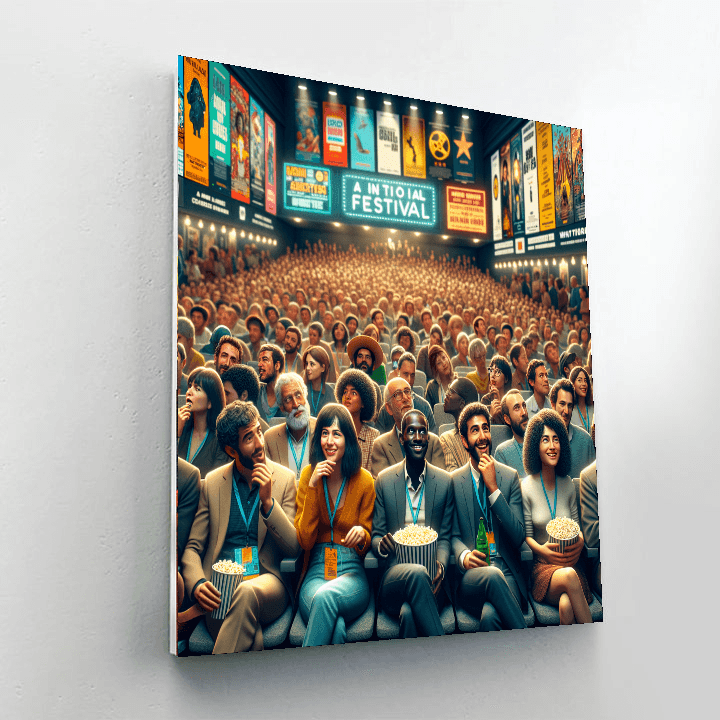 Nashville Film Festival Paint By Numbers Kits