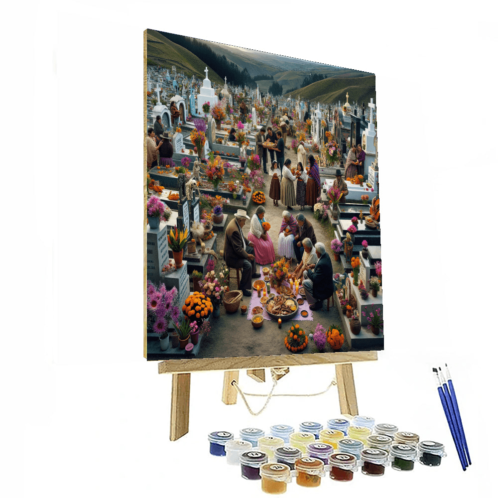 Día De Muertos - Ecuador DIY Paint By Numbers