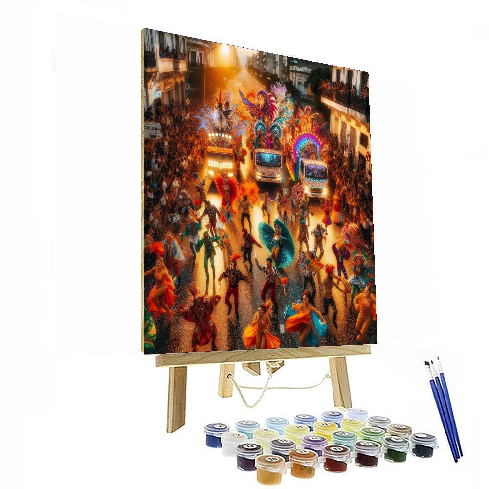 Río Carnaval - Uruguay Paint By Number