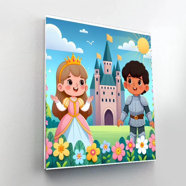 Charming Castle Escape DIY Paint By Numbers