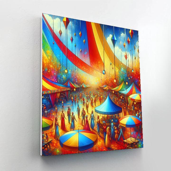 Magical Carnival Celebration Paint By Numbers Kits