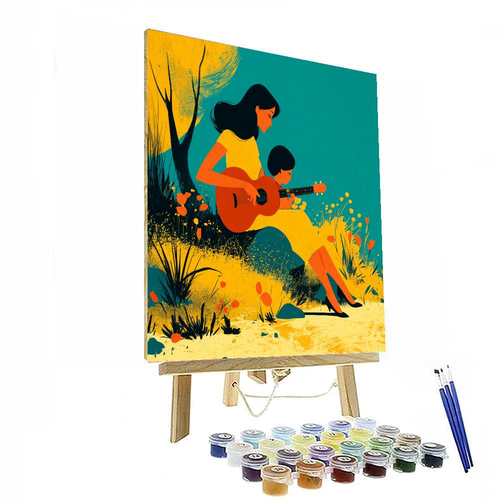 Mother's Melody In The Meadow DIY Paint By Numbers