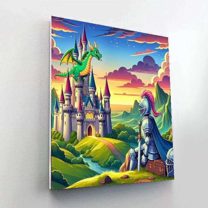 Fairy Tale Wonderland DIY Paint By Numbers