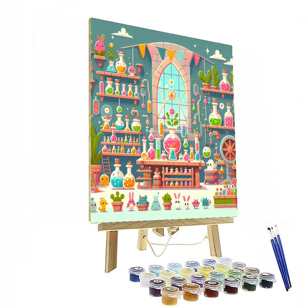 Magical Potion Makers Paint By Number