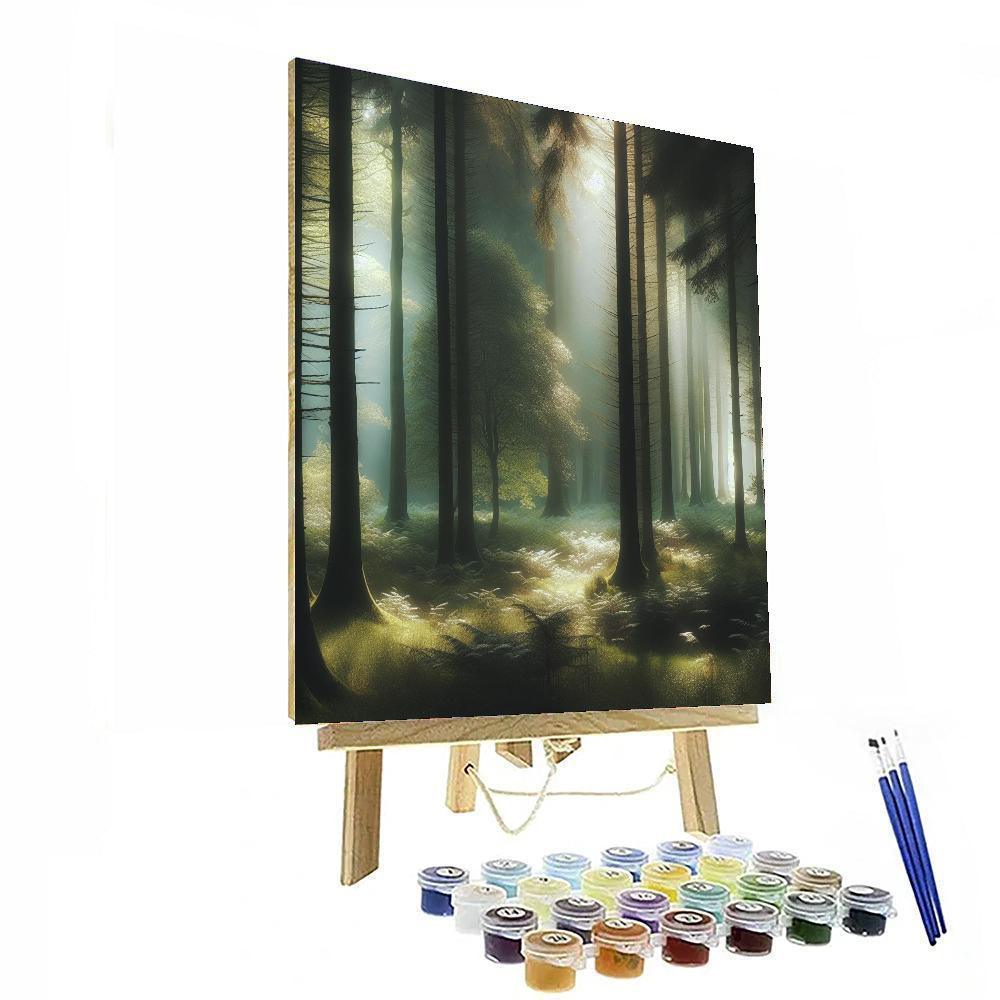 Mystic Forest Retreat Numbered Painting Kits