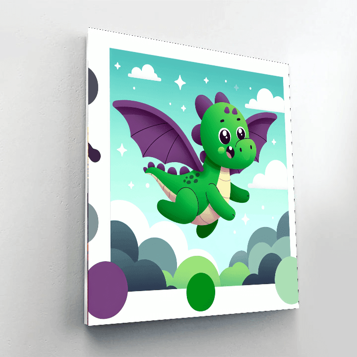 Exploring Dragon Number Painting