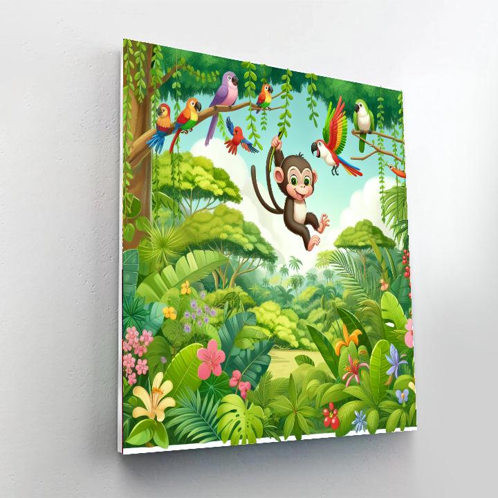 Rainforest Exploration Quest Numbered Painting Kits