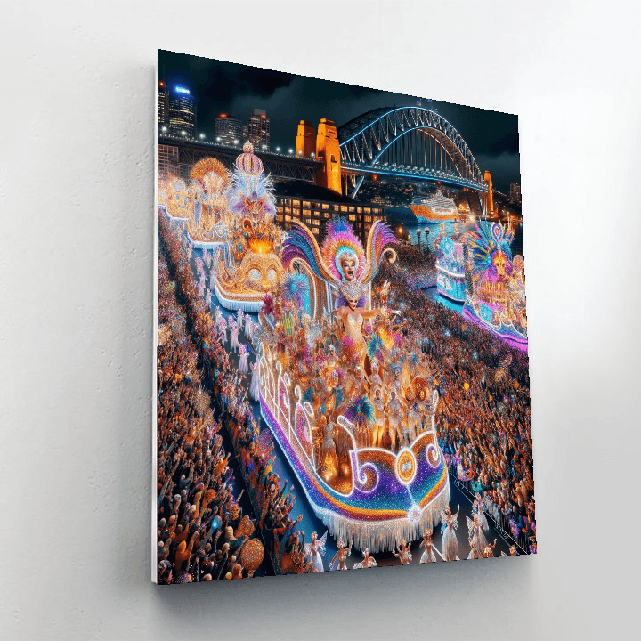 Sydney Mardi Gras - Australia Paint By Color