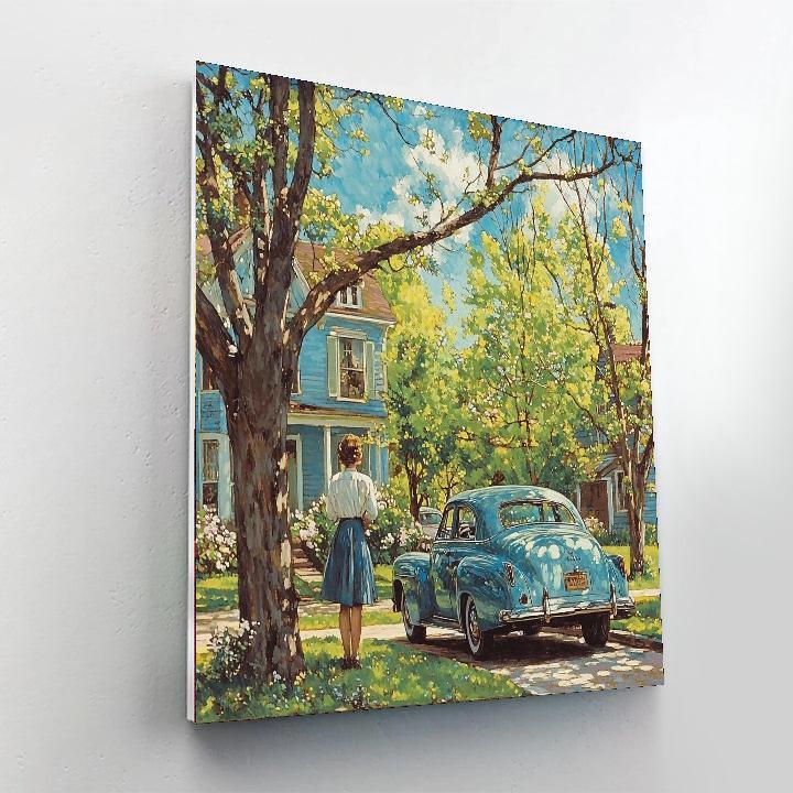 Norman Rockwell Inspired Nostalgic Americana  Paint By Numbers