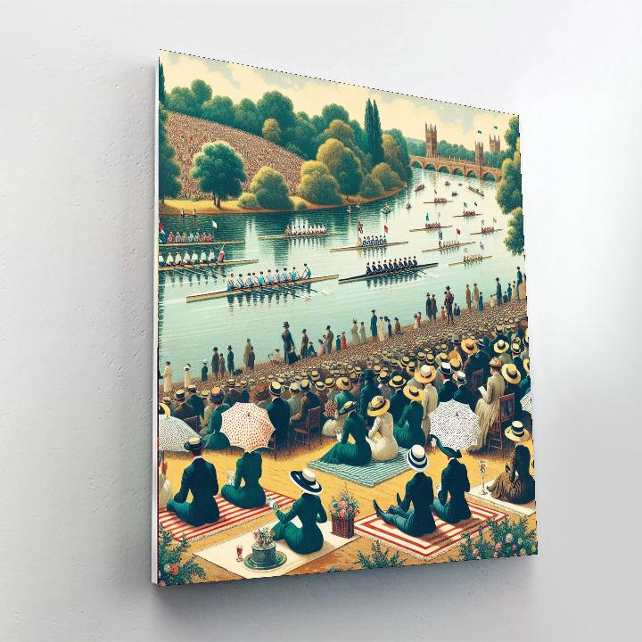 Henley Royal Regatta Numbered Painting Kits