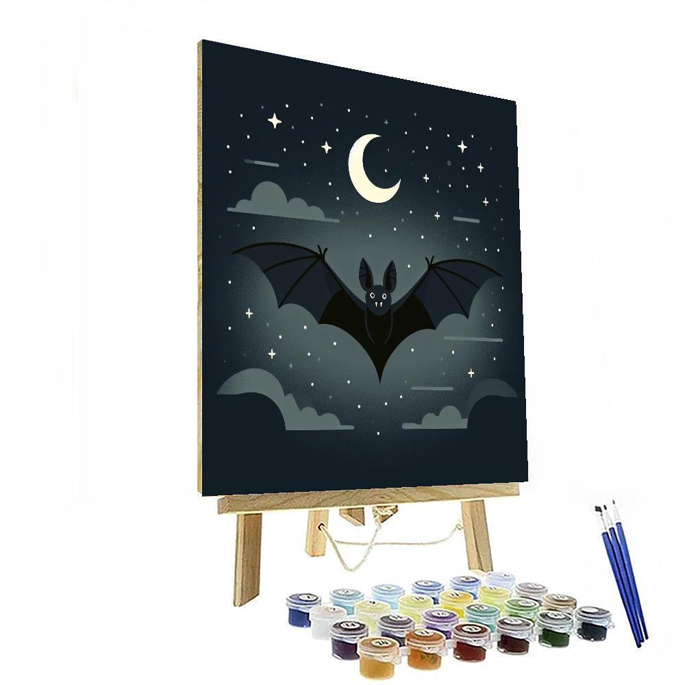 Brave Bat Paint By Numbers Art