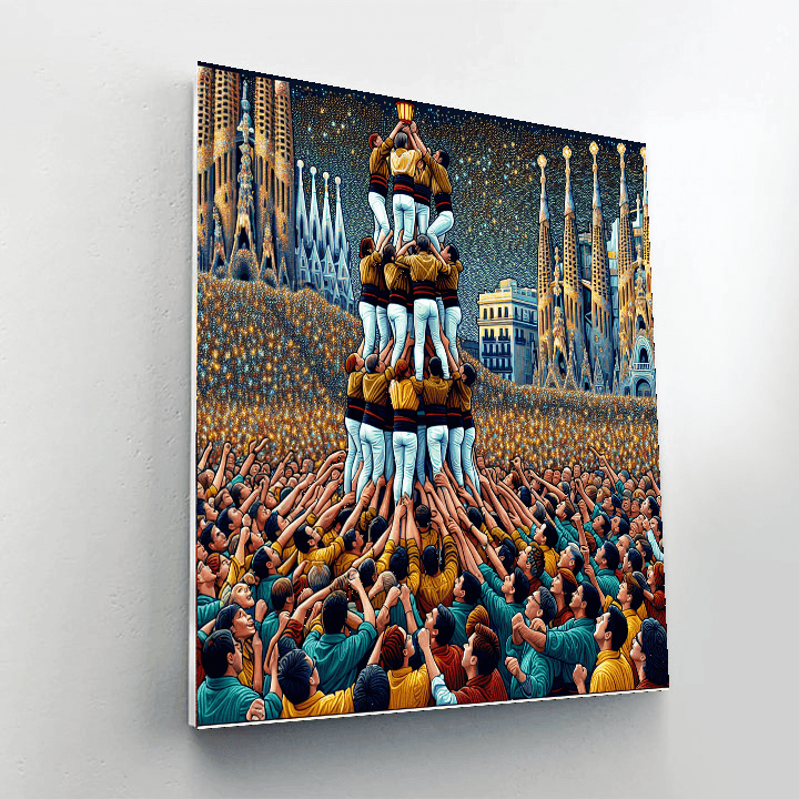 Fiestas De La Mercè - Spain DIY Paint By Numbers