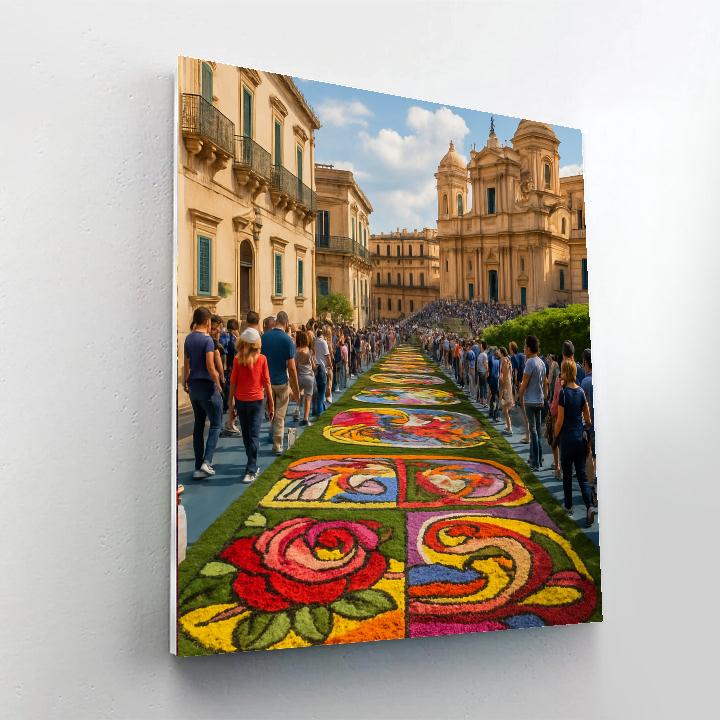 Folk Festival Of Salento Paint By Numbers Art