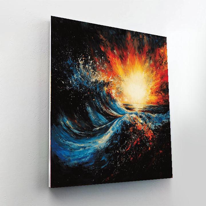 Caravaggio Inspired Fury Of The Elements  Paint By Numbers Kits