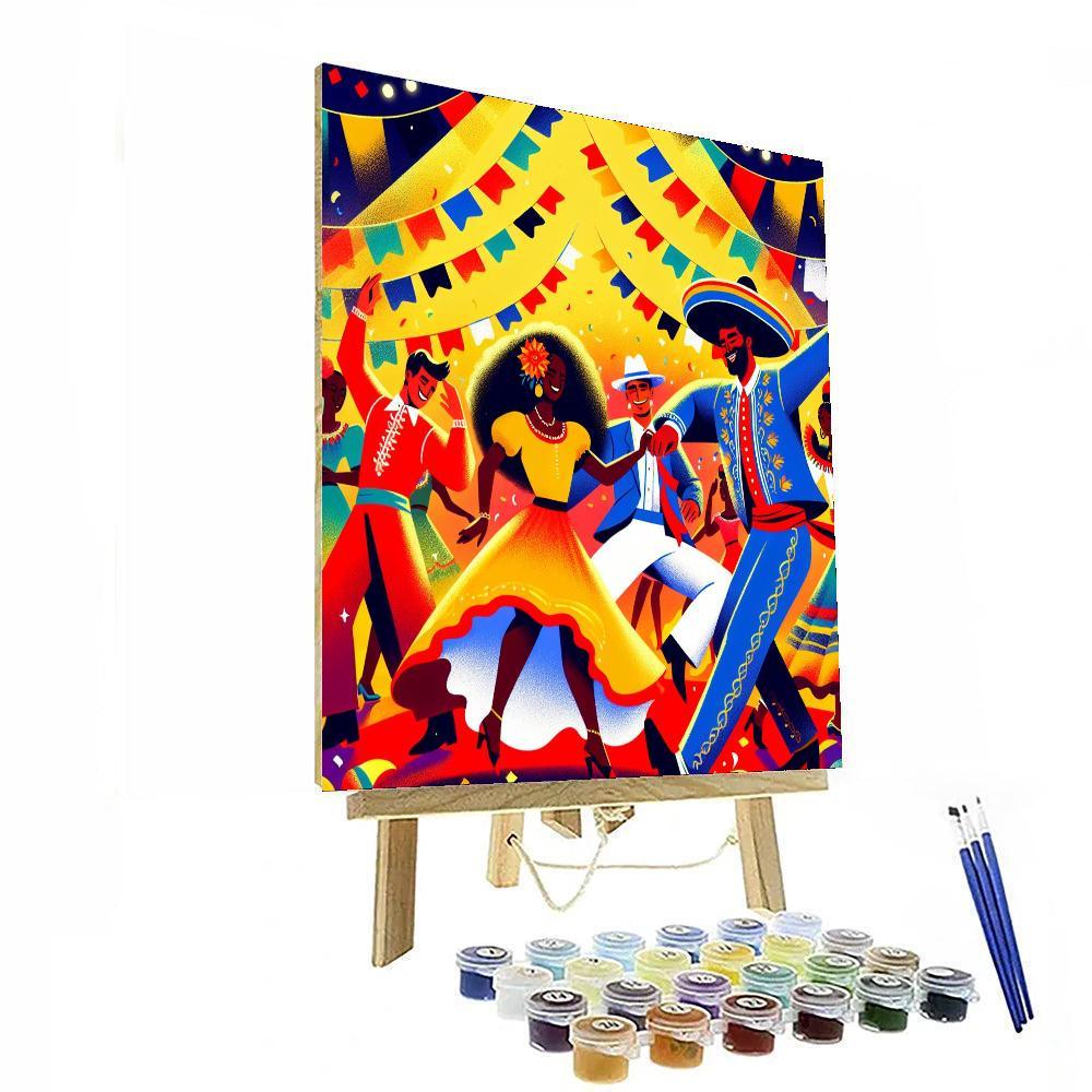 Cultural Festival Of Colors Numbered Painting Kits