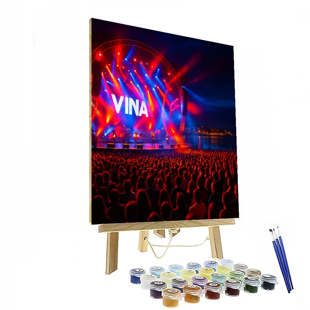 Viña Del Mar International Song Festival - Chile Numbered Painting Kits