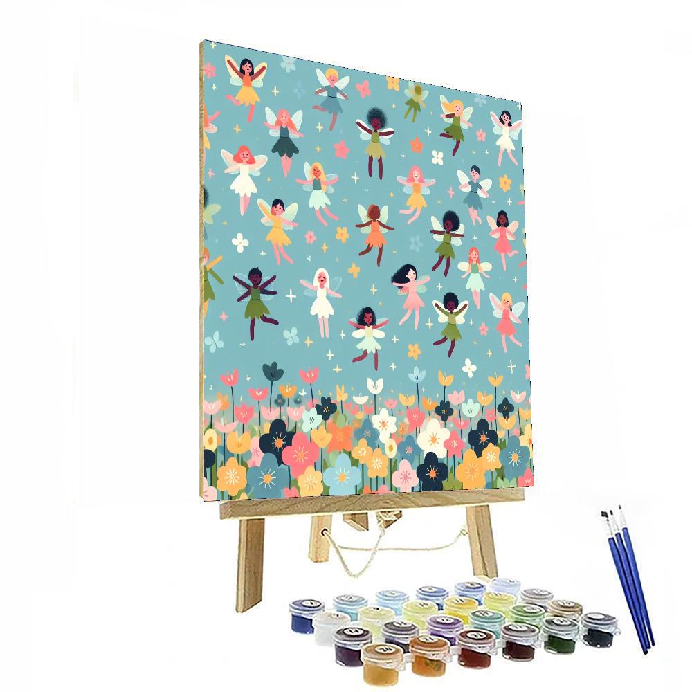 Fanciful Fairy Frolic Numbered Painting Kits