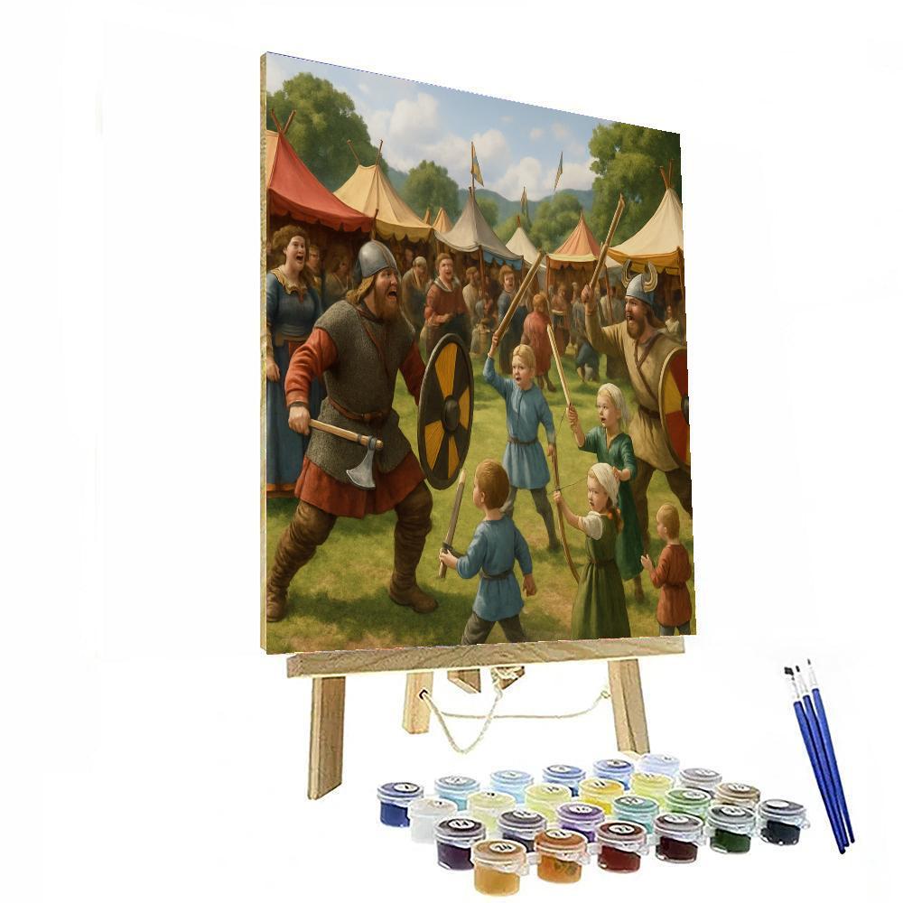 Viking Festival - Norway DIY Paint By Numbers